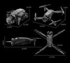 Drone H20 Plegable Doble Lente 4K — Voltex
