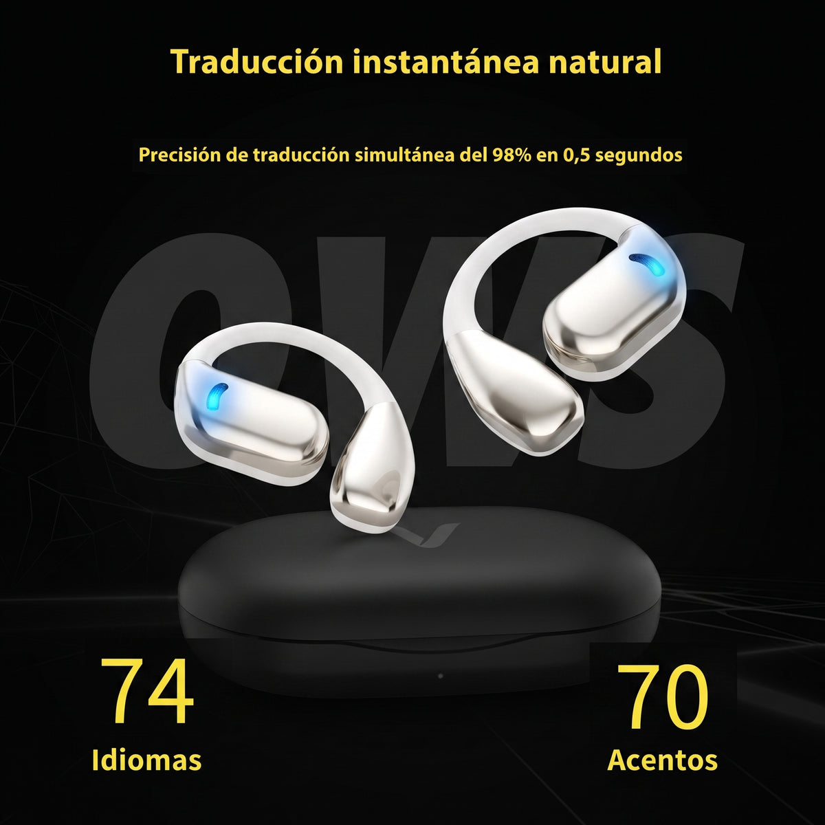 Auriculares Traductores IA VerbaBuds Open-Ear — Voltex