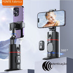 Soporte Selfie PTZ 360° con Seguimiento Facial IA — Voltex