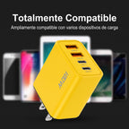 Cargador de Pared GaN 120W Carga Rápida USB-C — Voltex
