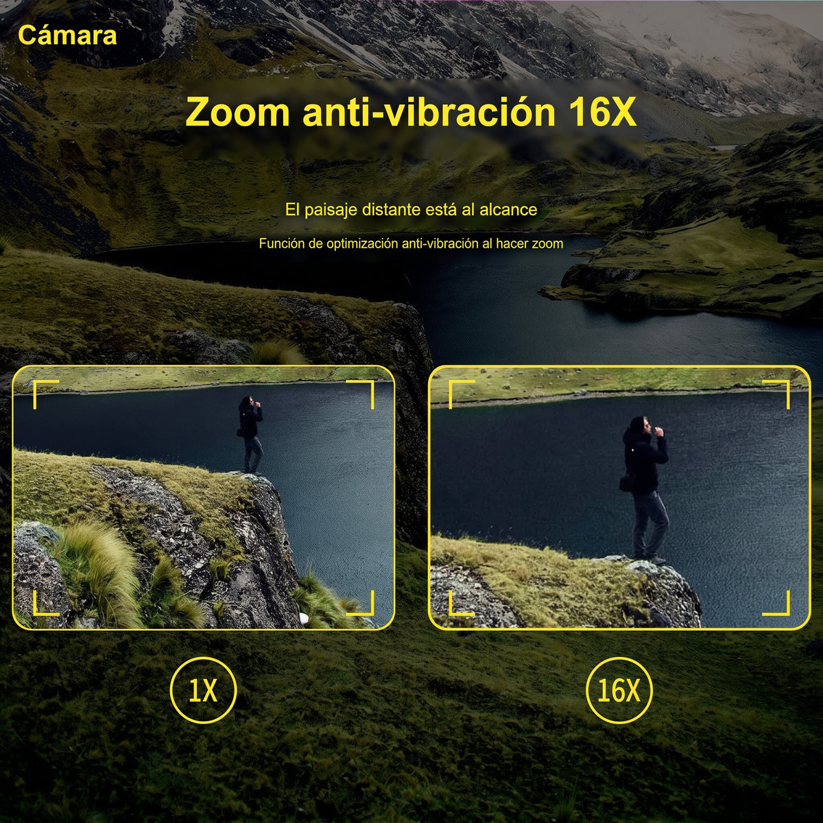 Cámara Profesional PrimeShot 4K ULTRA HD - VOLTEX