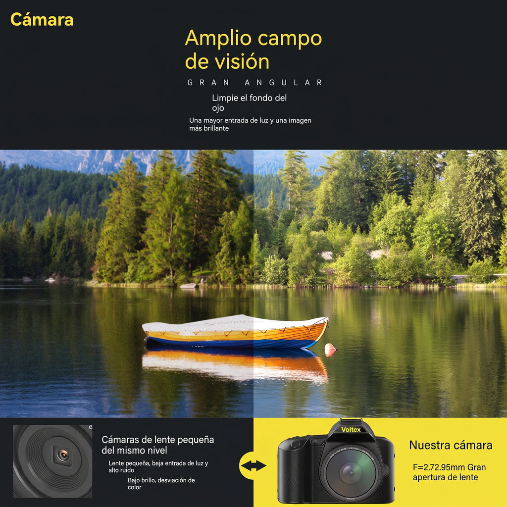 Cámara Profesional PrimeShot 4K ULTRA HD - VOLTEX