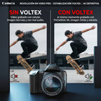 Cámara Profesional PrimeShot 4K ULTRA HD - VOLTEX