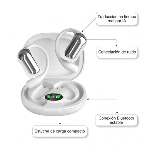 Auriculares Traductores IA VerbaBuds Open-Ear — Voltex