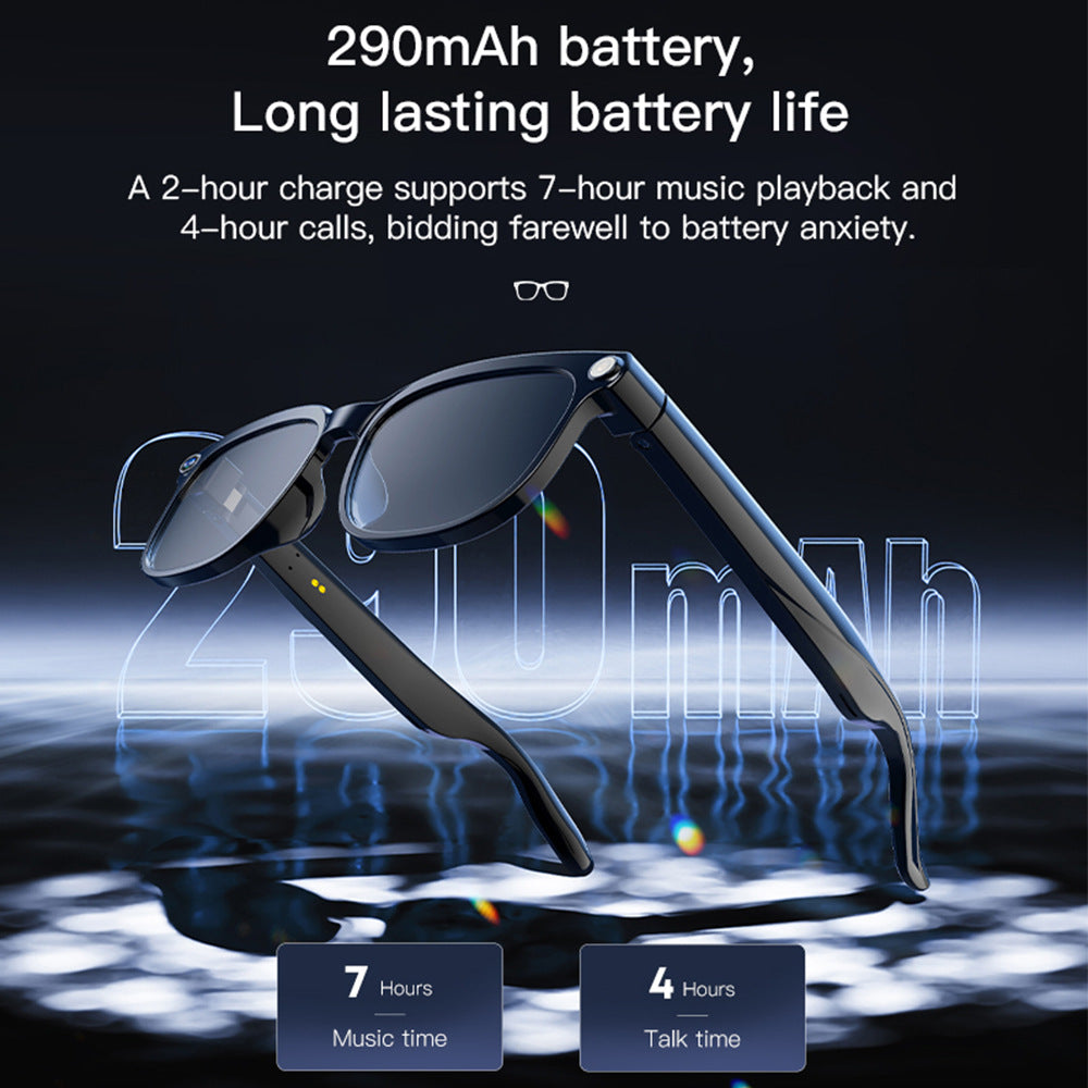Gafas Inteligentes Bluetooth con IA y Cámara HD — Voltex