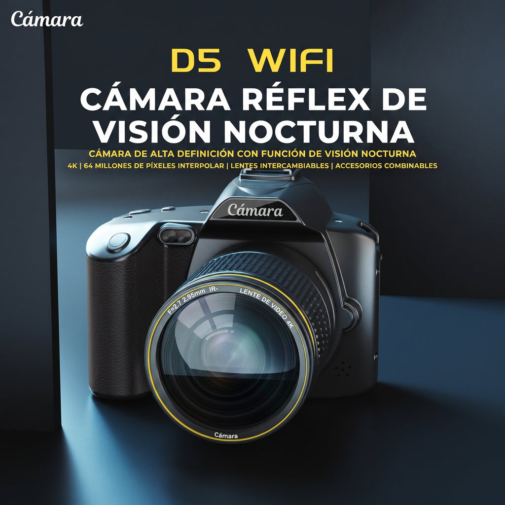 Cámara Profesional PrimeShot 4K ULTRA HD - VOLTEX