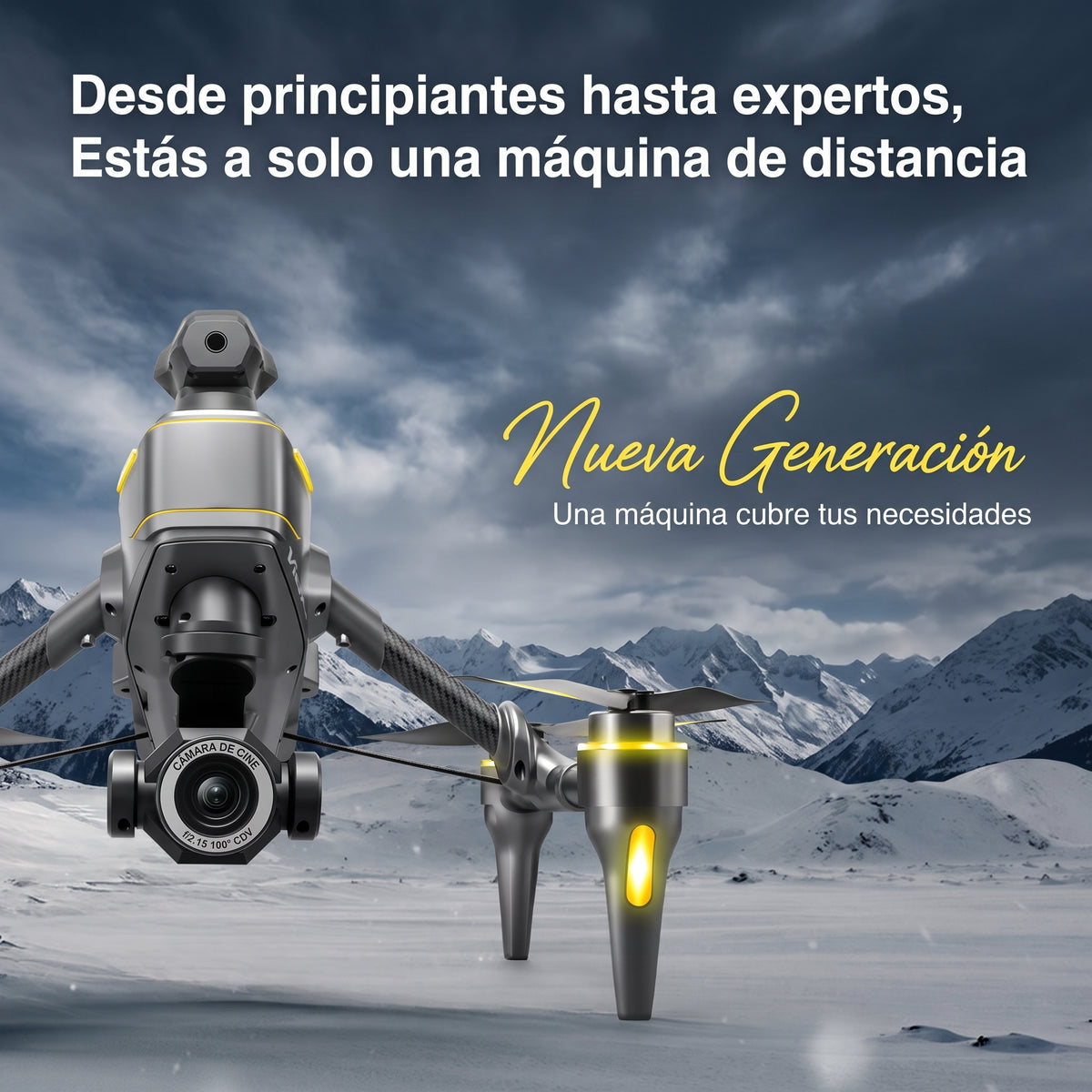 Drone RC V196 Cámara 8K Seguimiento Automático 28 min — Voltex