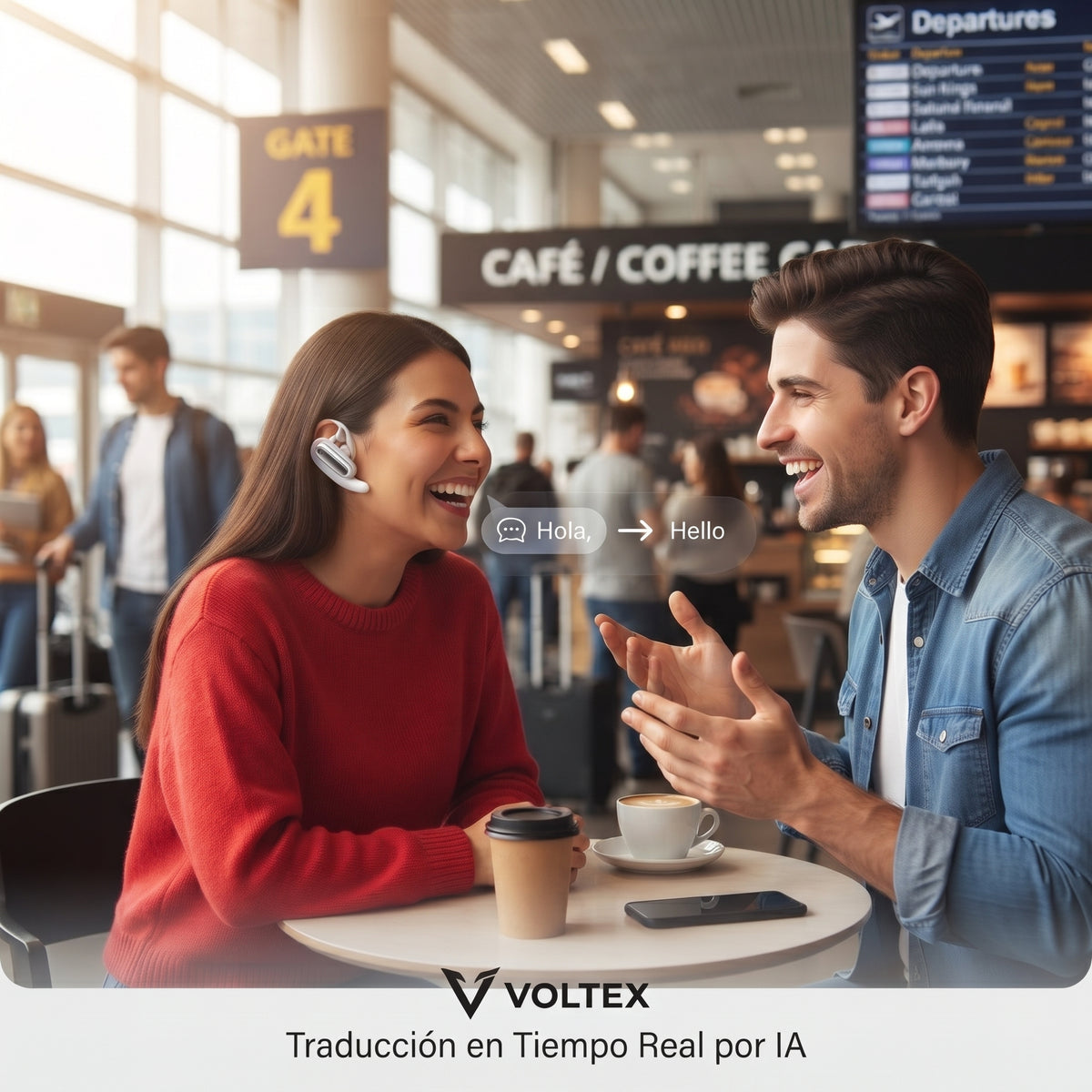 Auriculares Traductores IA VerbaBuds Open-Ear — Voltex