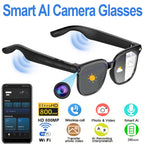 Gafas Inteligentes Bluetooth con IA y Cámara HD — Voltex