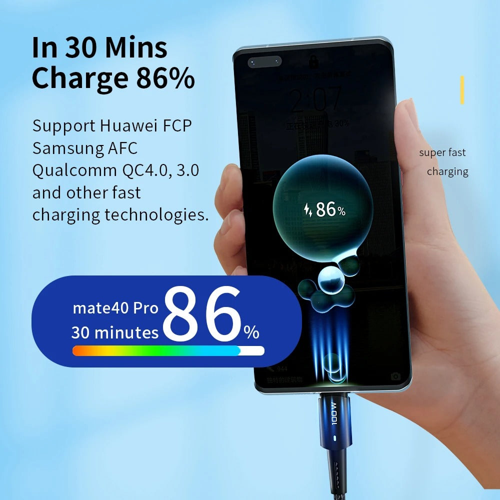 Cable USB-C Essager 100W/60W